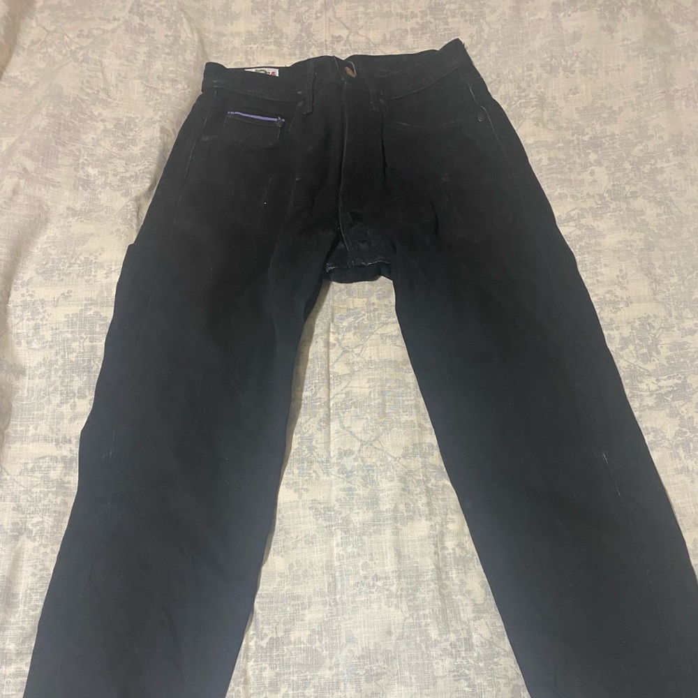 Naked and famous dragonball z black denim size 29